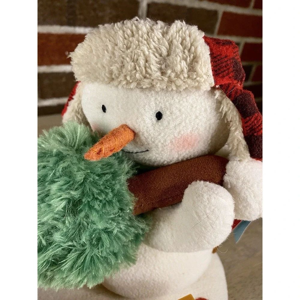 Hallmark 2014‎ Jingle Pals Perfect Pine Tree Farm Plush Animated Snowmen